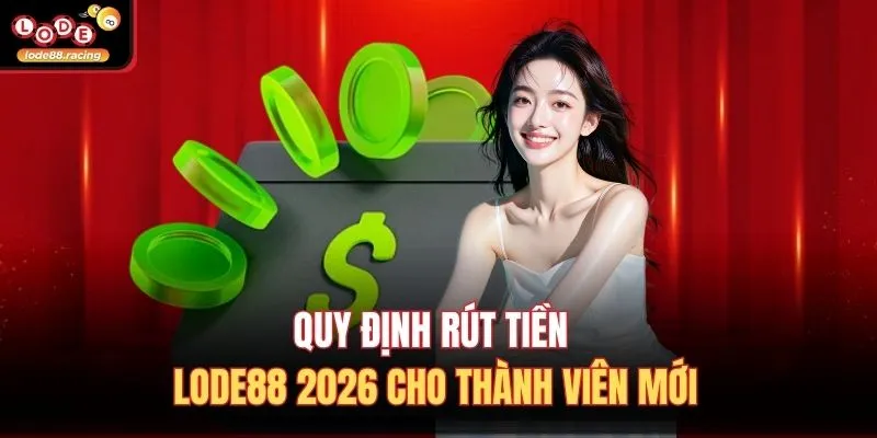 Rút tiền Lode88 1 Quy định rút tiền Lode88 2026 cho thành viên mới